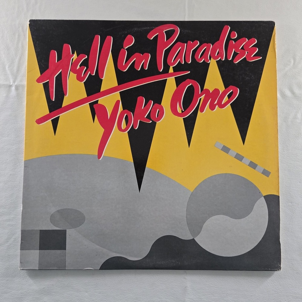 Yoko‎ Ono Hell In Paradise 12" Maxi Single 45rpm Polygram 883 455-1 EX Tested